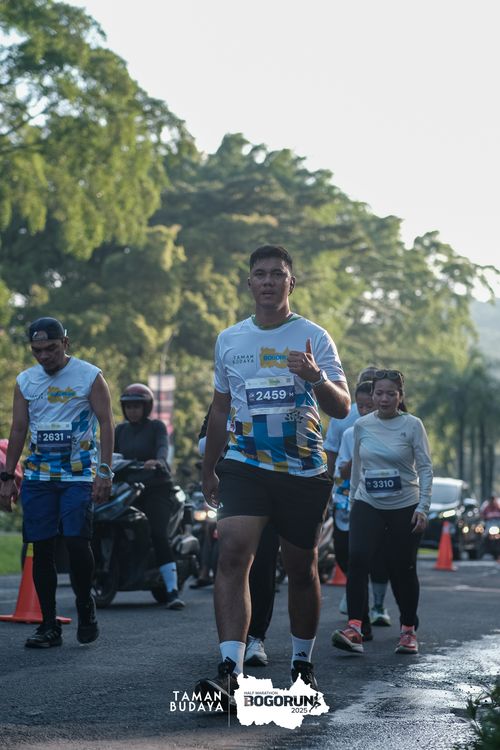 Race photo from Taman Budaya x BOGORUN 2025