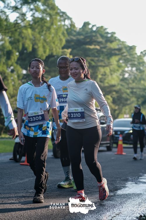 Race photo from Taman Budaya x BOGORUN 2025
