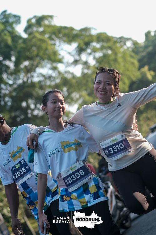 Race photo from Taman Budaya x BOGORUN 2025