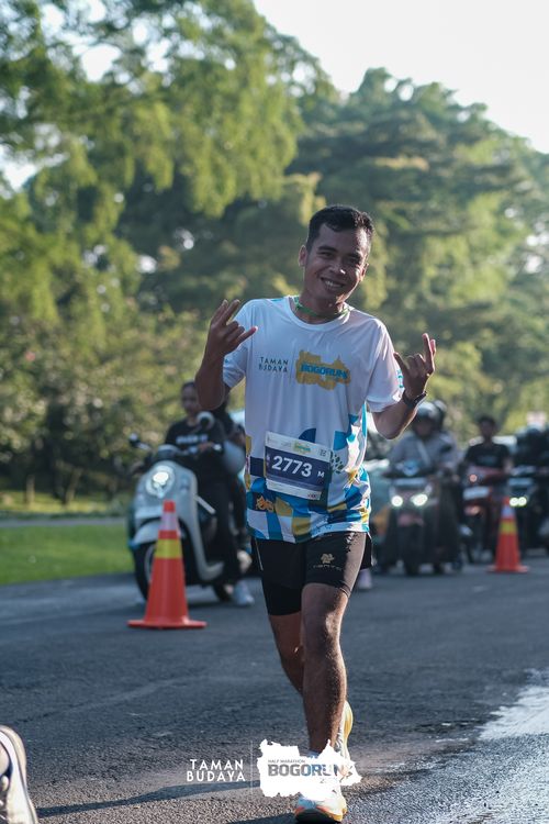 Race photo from Taman Budaya x BOGORUN 2025