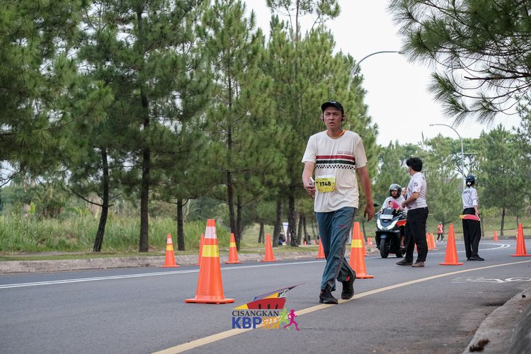 Race photo from CISANGKAN KBP CITY RUN 2025
