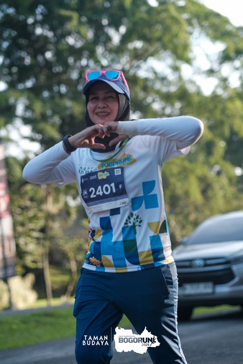 Race photo from Taman Budaya x BOGORUN 2025