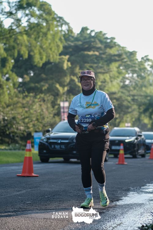 Race photo from Taman Budaya x BOGORUN 2025