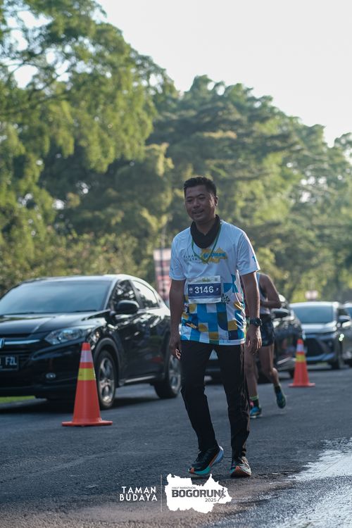 Race photo from Taman Budaya x BOGORUN 2025