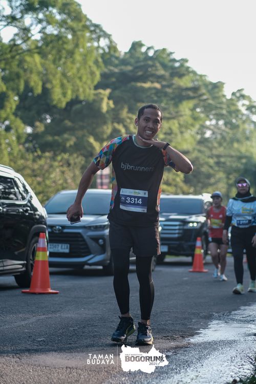 Race photo from Taman Budaya x BOGORUN 2025