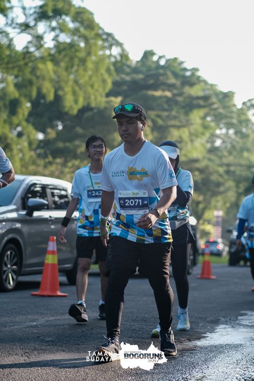 Race photo from Taman Budaya x BOGORUN 2025