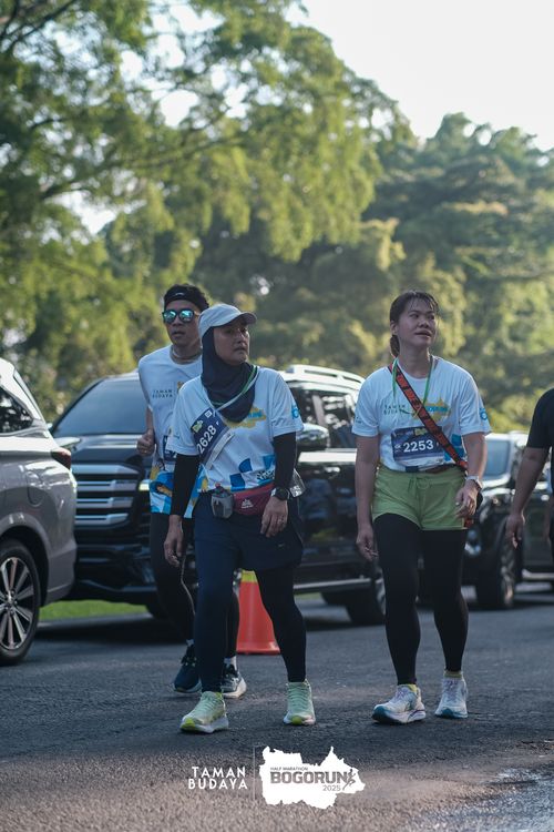 Race photo from Taman Budaya x BOGORUN 2025