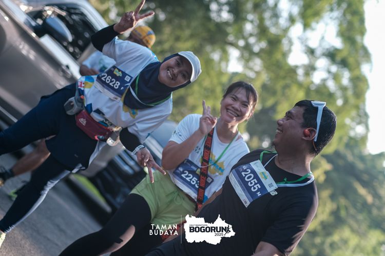 Race photo from Taman Budaya x BOGORUN 2025