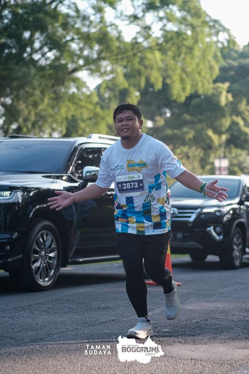 Race photo from Taman Budaya x BOGORUN 2025