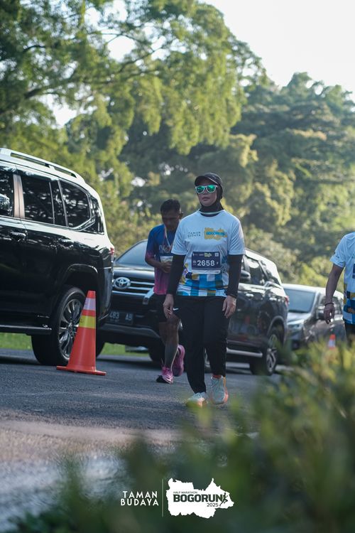 Race photo from Taman Budaya x BOGORUN 2025