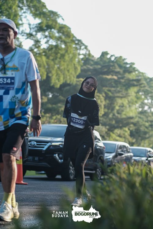 Race photo from Taman Budaya x BOGORUN 2025