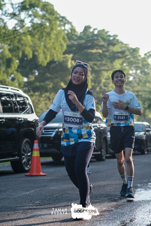 Race photo from Taman Budaya x BOGORUN 2025