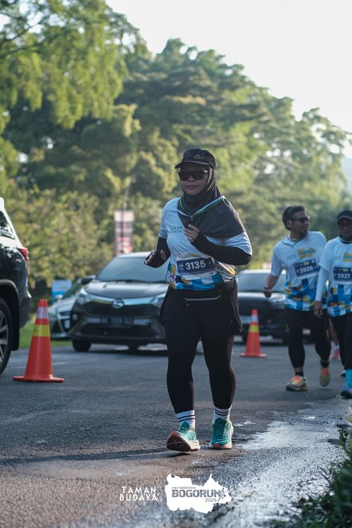 Race photo from Taman Budaya x BOGORUN 2025