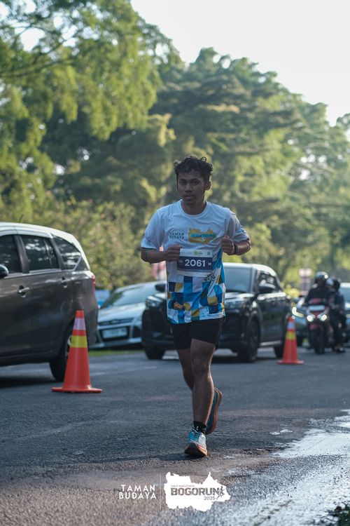 Race photo from Taman Budaya x BOGORUN 2025