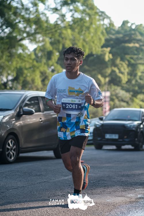 Race photo from Taman Budaya x BOGORUN 2025
