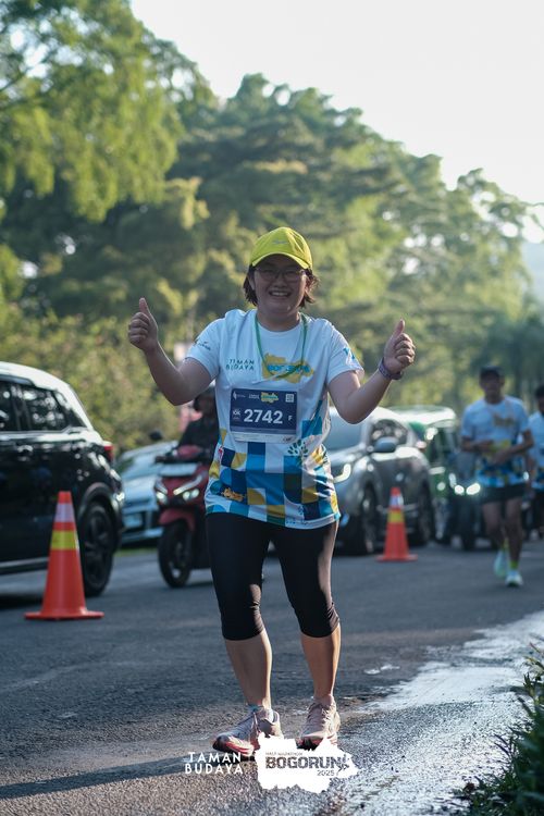 Race photo from Taman Budaya x BOGORUN 2025