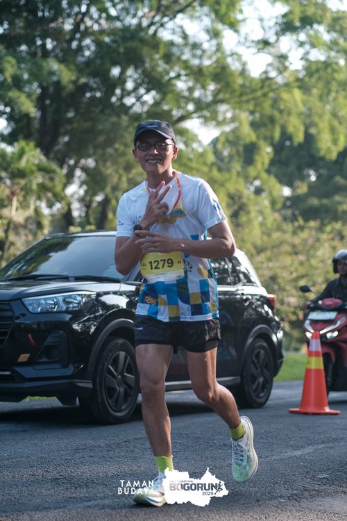 Race photo from Taman Budaya x BOGORUN 2025
