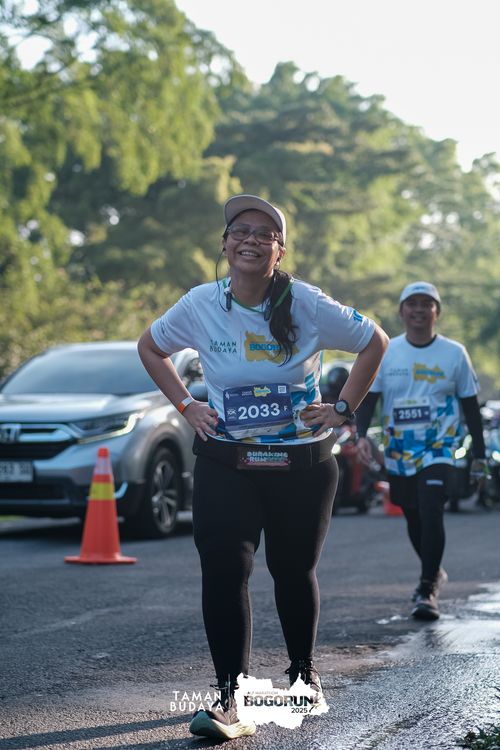 Race photo from Taman Budaya x BOGORUN 2025