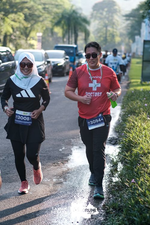 Race photo from Taman Budaya x BOGORUN 2025
