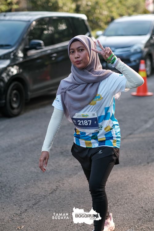 Race photo from Taman Budaya x BOGORUN 2025