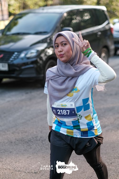 Race photo from Taman Budaya x BOGORUN 2025