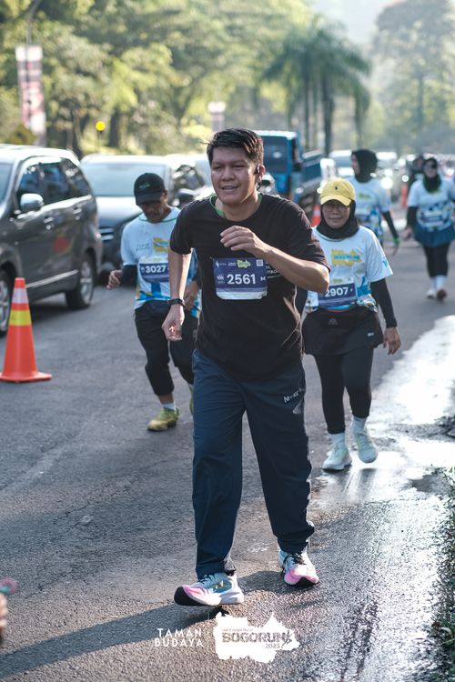 Race photo from Taman Budaya x BOGORUN 2025