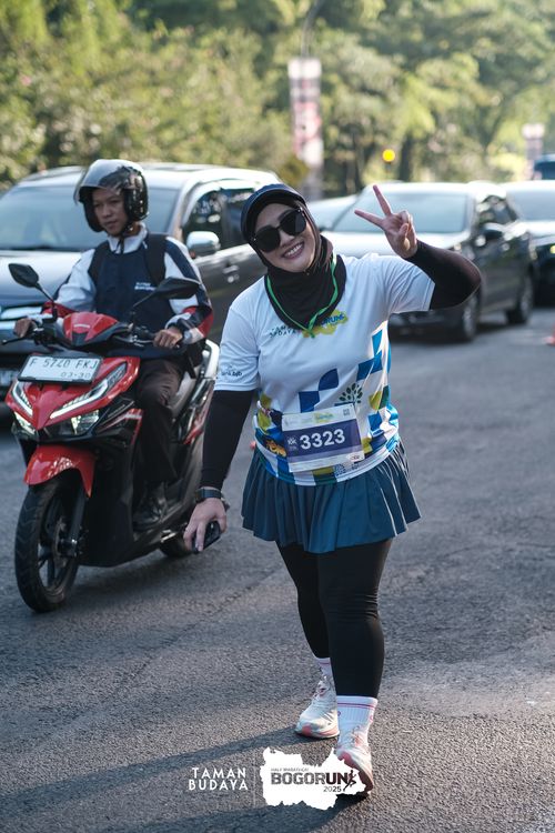 Race photo from Taman Budaya x BOGORUN 2025
