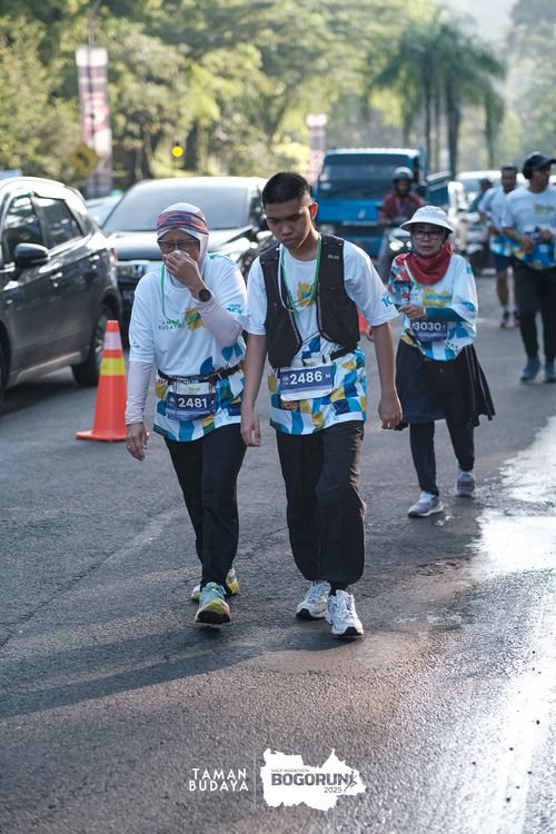 Race photo from Taman Budaya x BOGORUN 2025