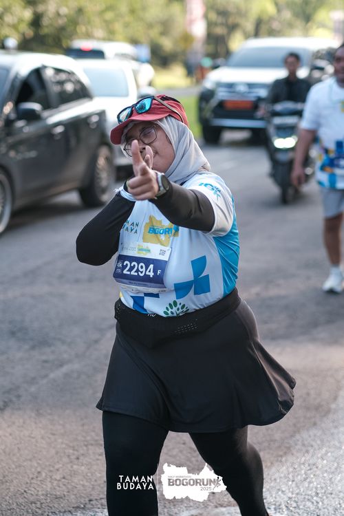 Race photo from Taman Budaya x BOGORUN 2025