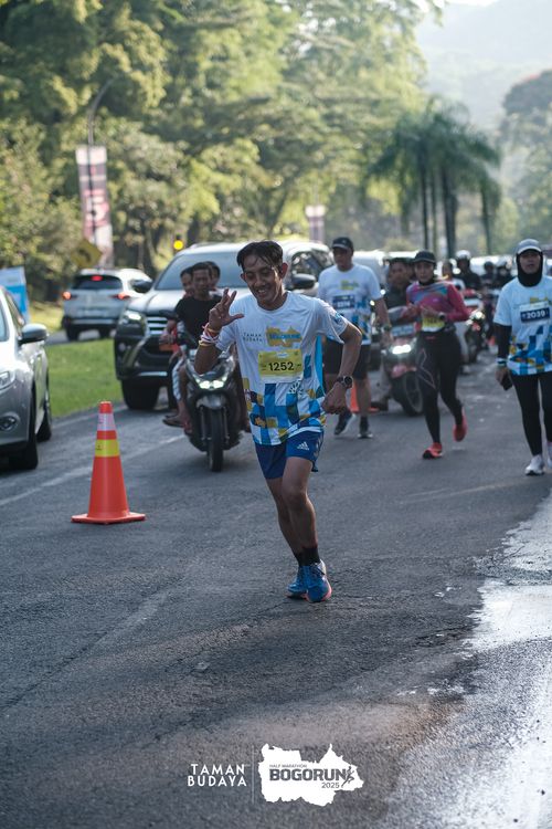 Race photo from Taman Budaya x BOGORUN 2025