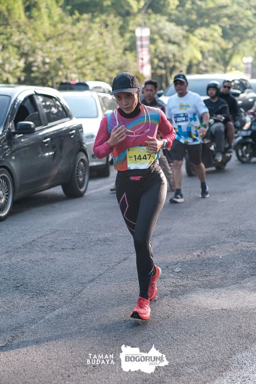 Race photo from Taman Budaya x BOGORUN 2025