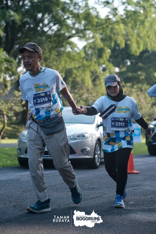 Race photo from Taman Budaya x BOGORUN 2025