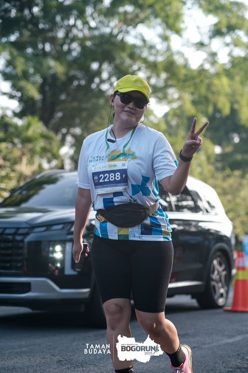 Race photo from Taman Budaya x BOGORUN 2025