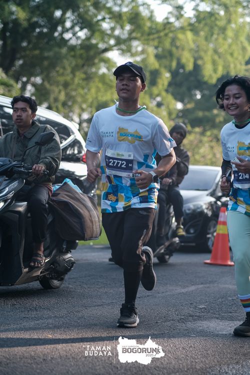 Race photo from Taman Budaya x BOGORUN 2025