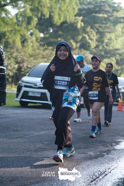 Race photo from Taman Budaya x BOGORUN 2025