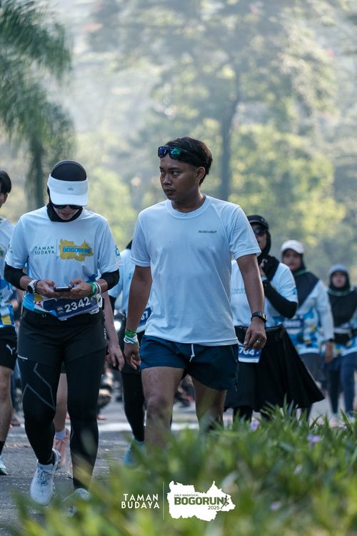 Race photo from Taman Budaya x BOGORUN 2025
