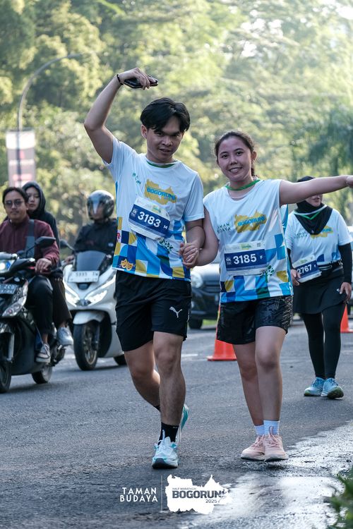 Race photo from Taman Budaya x BOGORUN 2025