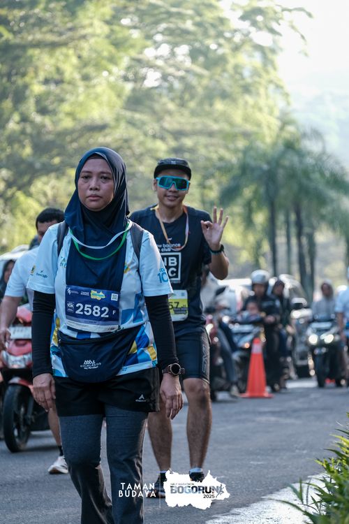 Race photo from Taman Budaya x BOGORUN 2025
