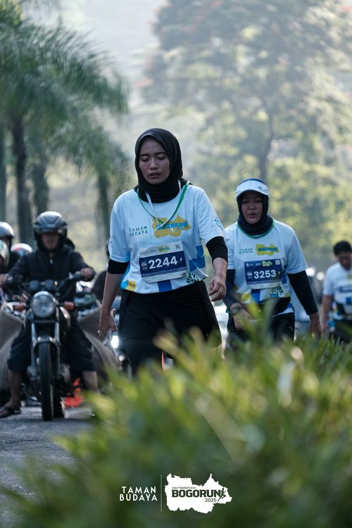 Race photo from Taman Budaya x BOGORUN 2025