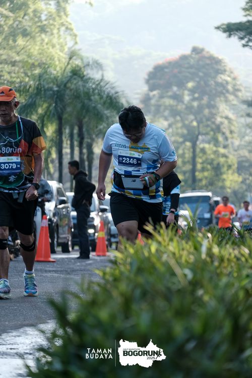 Race photo from Taman Budaya x BOGORUN 2025