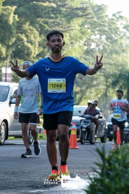 Race photo from Taman Budaya x BOGORUN 2025