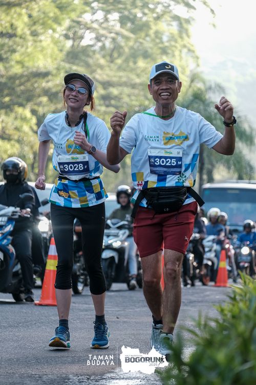 Race photo from Taman Budaya x BOGORUN 2025