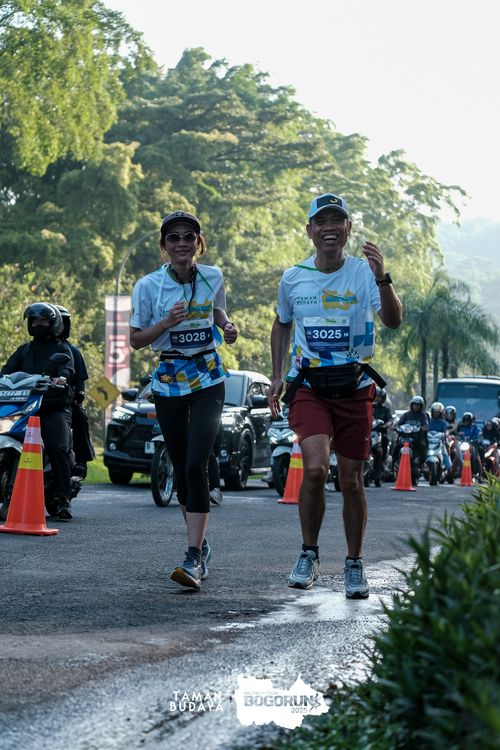 Race photo from Taman Budaya x BOGORUN 2025