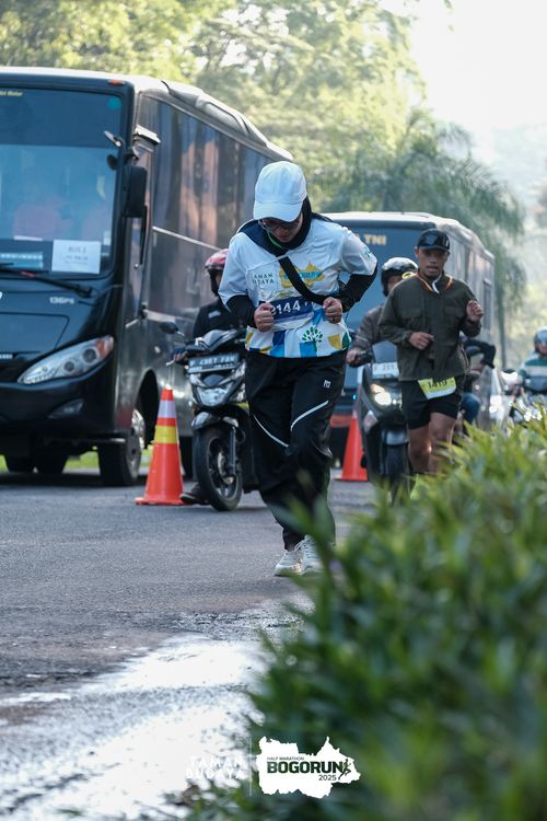 Race photo from Taman Budaya x BOGORUN 2025