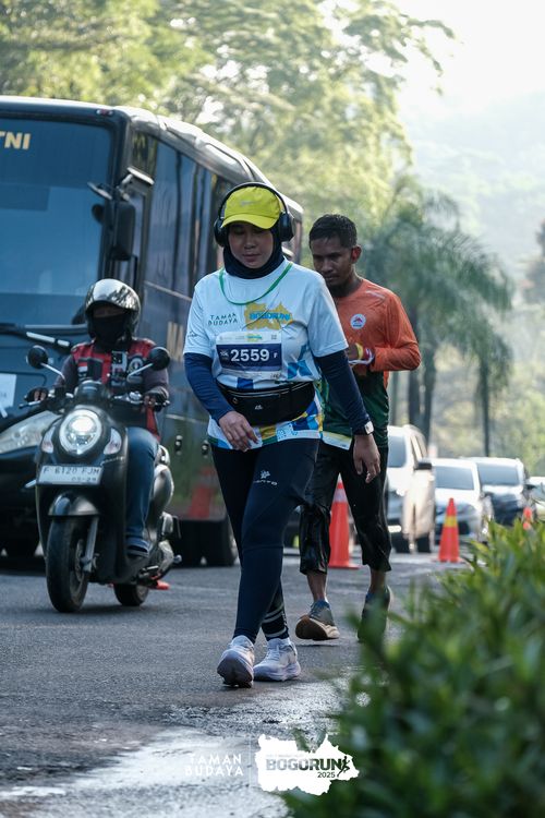 Race photo from Taman Budaya x BOGORUN 2025