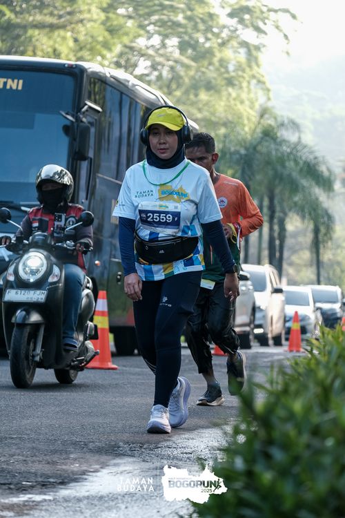 Race photo from Taman Budaya x BOGORUN 2025