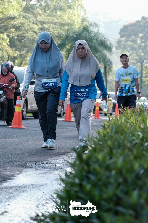 Race photo from Taman Budaya x BOGORUN 2025