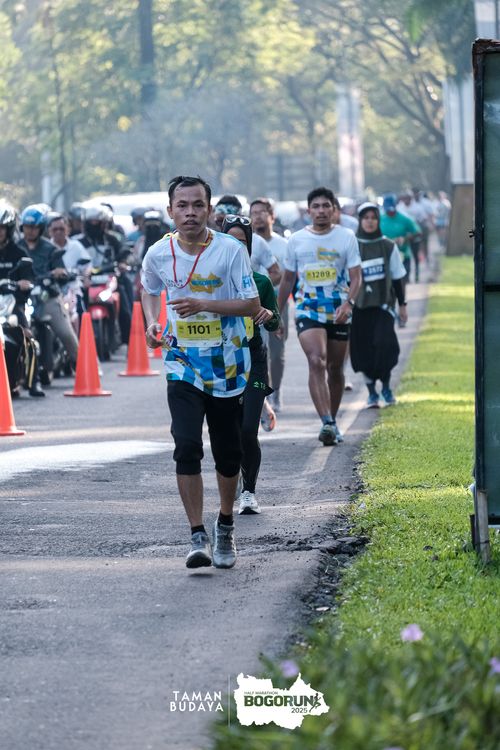 Race photo from Taman Budaya x BOGORUN 2025