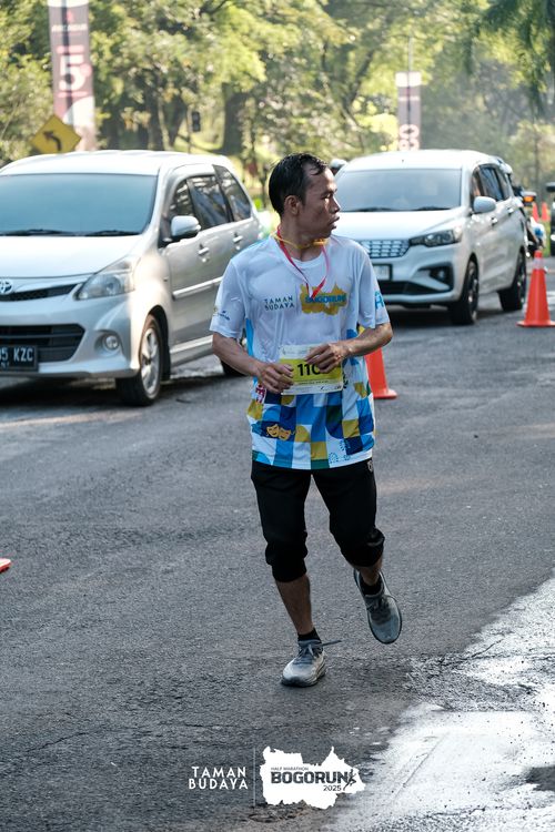 Race photo from Taman Budaya x BOGORUN 2025