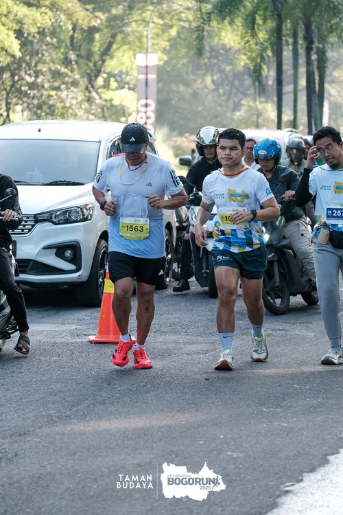 Race photo from Taman Budaya x BOGORUN 2025